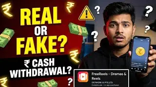 FreeReels App Truth 😱 | ₹1600 Withdrawal Real or Fake? | FreeReels Watch And Earn 🤑