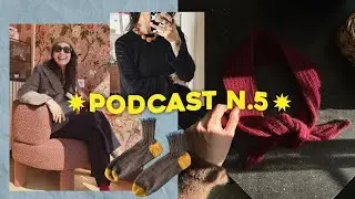 Sook Moon Sweater, Alex Scarf et mes premi&egrave;res chaussettes 🧦