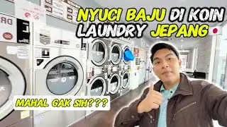 CARA LAUNDRY DI JEPANG || SUPER CANGGIH PAKE COIN DAN ANTI RIBET