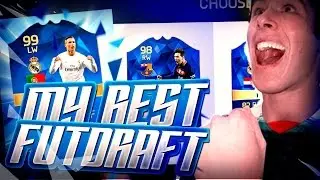 MY HIGHEST RATED FUT DRAFT! 99 RONALDO AND 98 MESSI! - FIFA 16 FUT DRAFT