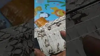 Genuine Cobra Snake Skin Leather Wallet. 11/7/2024