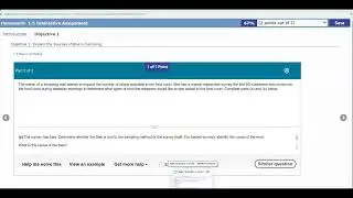 Math 14 1.5 Objective 1: Explain the Sources of Bias in Sampling