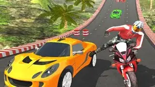Car Vs Bike Gamer Bizz 444 😲 Amazing Racing Game Play 💥|| @Gamerbiz444
