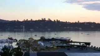 Casa Madrona Cottage sunrise, Sausalito, CA