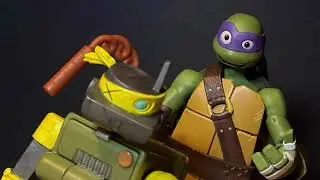 TMNT Out of the Sewers Stop Motion Part 1: The Machine