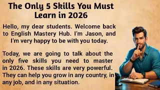 The Only 5 Skills You Must Learn in 2026 | English & Life Tips