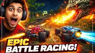 DRAGON vs MONSTER TRUCK 😱🔥 | Kids Car Game