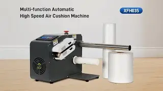 Easy, Fast and Precise: New Touch-Screen Air Cushion Machine #packaging #E-commerce