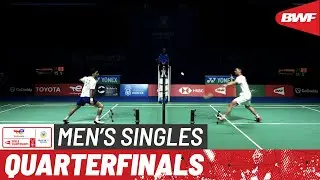 TotalEnergies BWF World Championships 2021 | Lakshya Sen (IND) vs Zhao Jun Peng (CHN) | QF