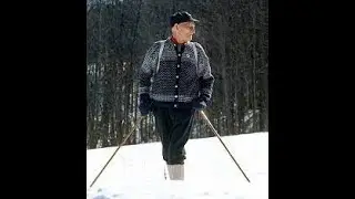 Jack Rabbit Smith Johnson 108 years old skiing at Birkebeiner