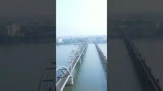 Beautiful view of Godavari River #droneview  #river #travel #4k