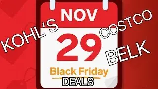 2019 Black Friday Gaming Ads: KOHL's, BELK and COSTCO
