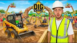 I Toured A Construction Theme Park For Kids!