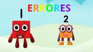 los peores errores de numberbloks