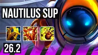 NAUTILUS & Varus vs LUX & Ashe (SUP) | EUW Master | 26.2