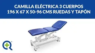 Camilla eléctrica de 3 cuerpos - Comodidad y funcionalidad | Quirumed