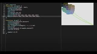 Flower bouquet using p5.js