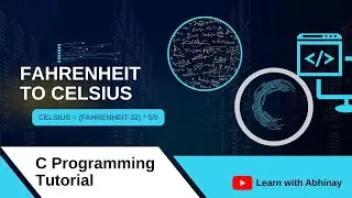 Fahrenheit to Celsius in C