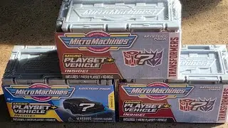 Micro Machines: Transformers eddition, review by Papa Spocat and Ezra!
