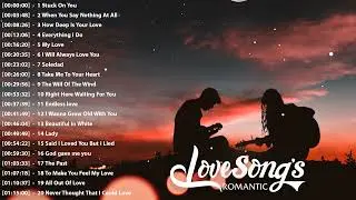 English Love Songs 80's 90's ❤️ Westlife, Backstreet Boys, Boyzone,NSYNC