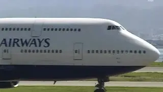 [Old-Film] [1997 Kansai] British Airways 747-400《BA744  G-BNLG_KIX970928
