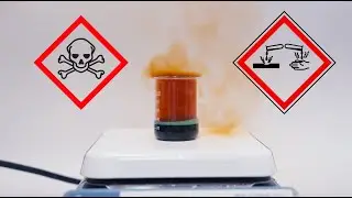 Nitric acid + Copper metal Reaction