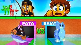 Cine *PESCUIESTE* Secreta de AUR? - un BAIAT vs o FATA in Steal a Brainrot!