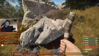Playing Rust-Going deep-StreamedLive