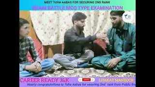 Meet Tuha Aabas securing 2nd Rank  Brain Battle MCQ Examination 2024