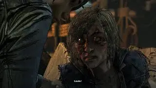 The Walking Dead Season 4 Episode 4 - Violet Becomes BLIND + Clem and Louis Kiss
