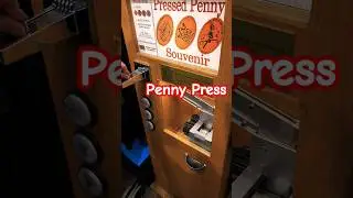 Penny Smasher at The Neon Boneyard Museum #pennypress