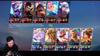 COMBO BADANG IHSAN LUMINAIRE + CHANG'E LEMON + CLINT REKT | CUMA 8 MENIT 🎮 PARTY AN PUSH RANK