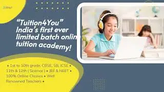 We are an Ed-Tech company catering into online education
