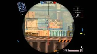 warface europe - 5 kill streak with M217 sniper rifle slow motion