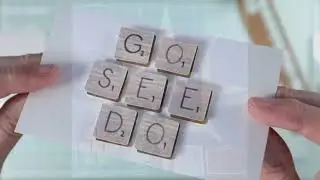 Make Scrabble Tiles on your Cricut