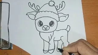 DeerDrawing​ #HowToDraw​ #AnimalDrawing​ #EasyDrawing​ #KidsArt​ #StepByStepDrawing​ #LearnToDraw​