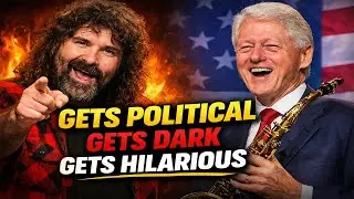 Mick Foley Gets Political, Gets Dark, Gets Hilarious (2003 Speaking Tour)