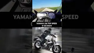Yamaha xj6 Top Speed 😰 | 0-213 km/h acceleration