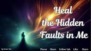 HEAL THE HIDDEN FAULTS IN ME ~ The Inner Healing and Restoration Song