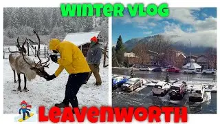 Winter 2020 travel vlog to Leavenworth, Washington | Seattle during covid