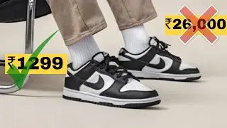 🔥Nike Dunk Low Retro Panda 🐼 | first copy in cheap price | unboxing / review