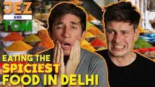Foreigners Trying Indian Food | Doing Laughter Yoga | Jez & Tom India Travel Vlogs