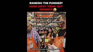 RANKING THE FUNNIEST HOME DEPOT PENNY BUYS! 😂😂