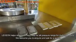 300T Servo Hydraulic Coin Press Machine, Coining Machine, Penny Press Machine, Minting Press Price