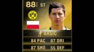 FIFA 14 SIF LEWANDOWSKI 88 Player Review & In Game Stats Ultimate Team