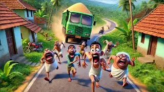 മണലുമായി  പായുന്നു| Manal Mafia Mimicry Song | #ai #aivideo #animation #mimcrysong #malayalamparody.