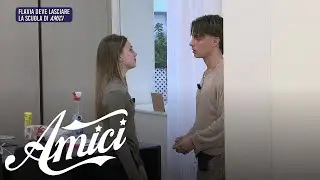 Amici 25 - Flavia e Plasma si salutano