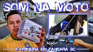 INSTALEI UM SOM NA MINHA MOTO CG FAN 150 - [ELVIS RIBEIRO]