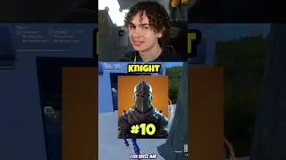 Top 10 MOST WANTED Fortnite Skins! 😍