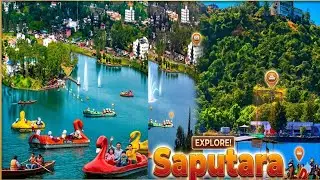 Saputara Hill Station l Saputara Tourist Places | Saputara Lake l Gira Waterfalls Dang l Vlog l 